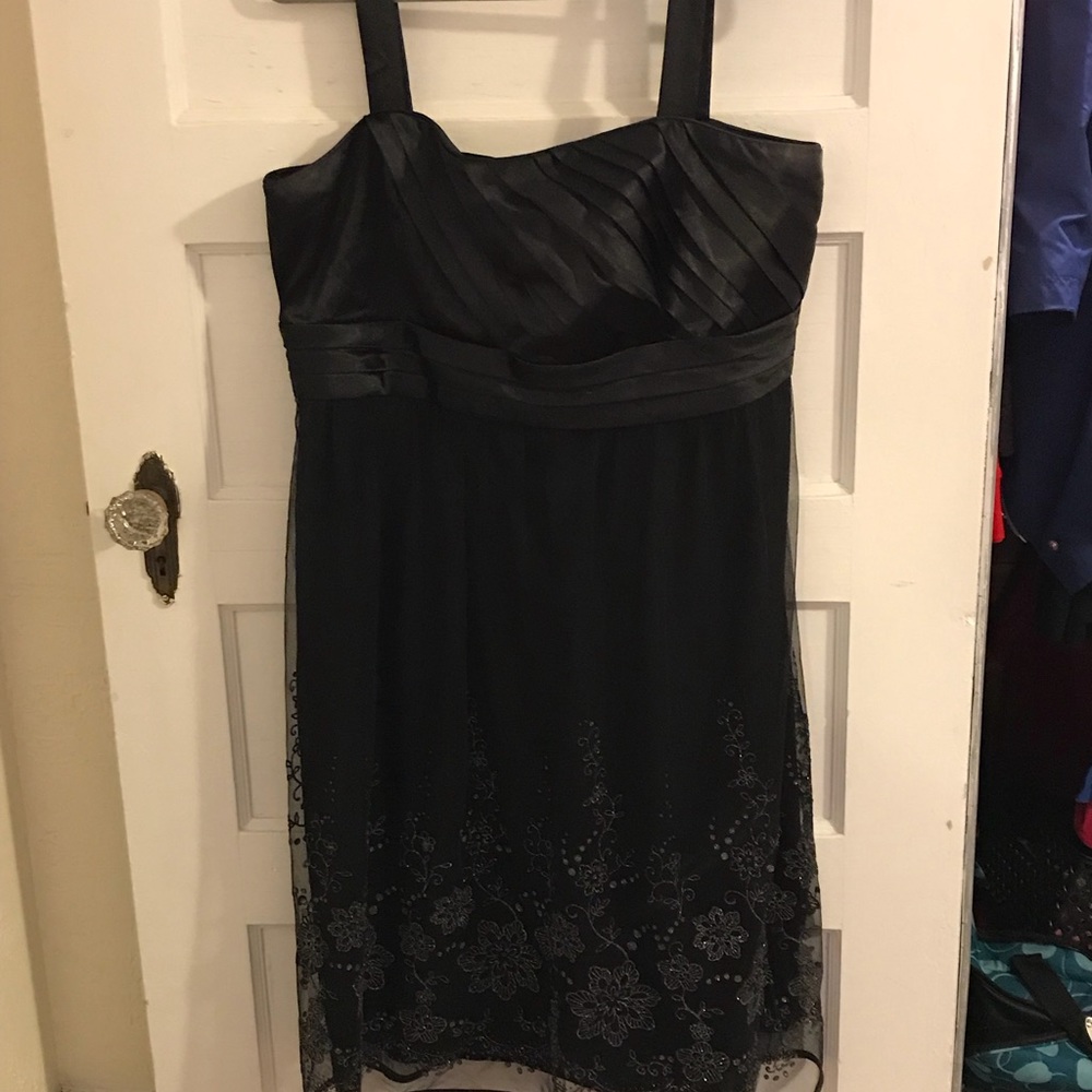 Knee length formal dress